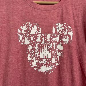 Mickey Magical Kingdom Women’s T-Shirt Size Large